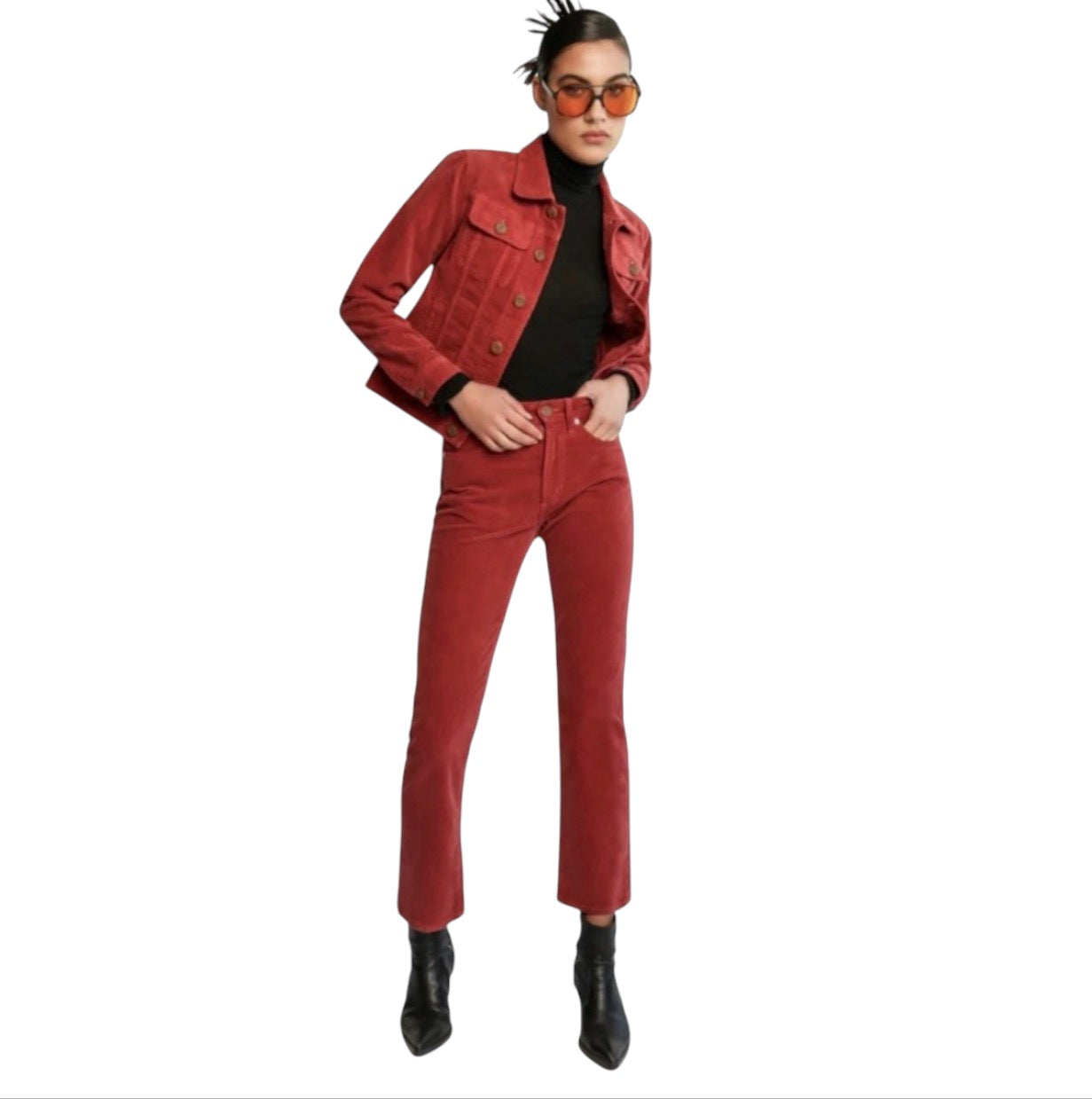 Daily Blue Manya Velvet Jean in Swing Sz 28