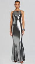 Retrofete ROMILLY DRESS in Gunmetal  $598
