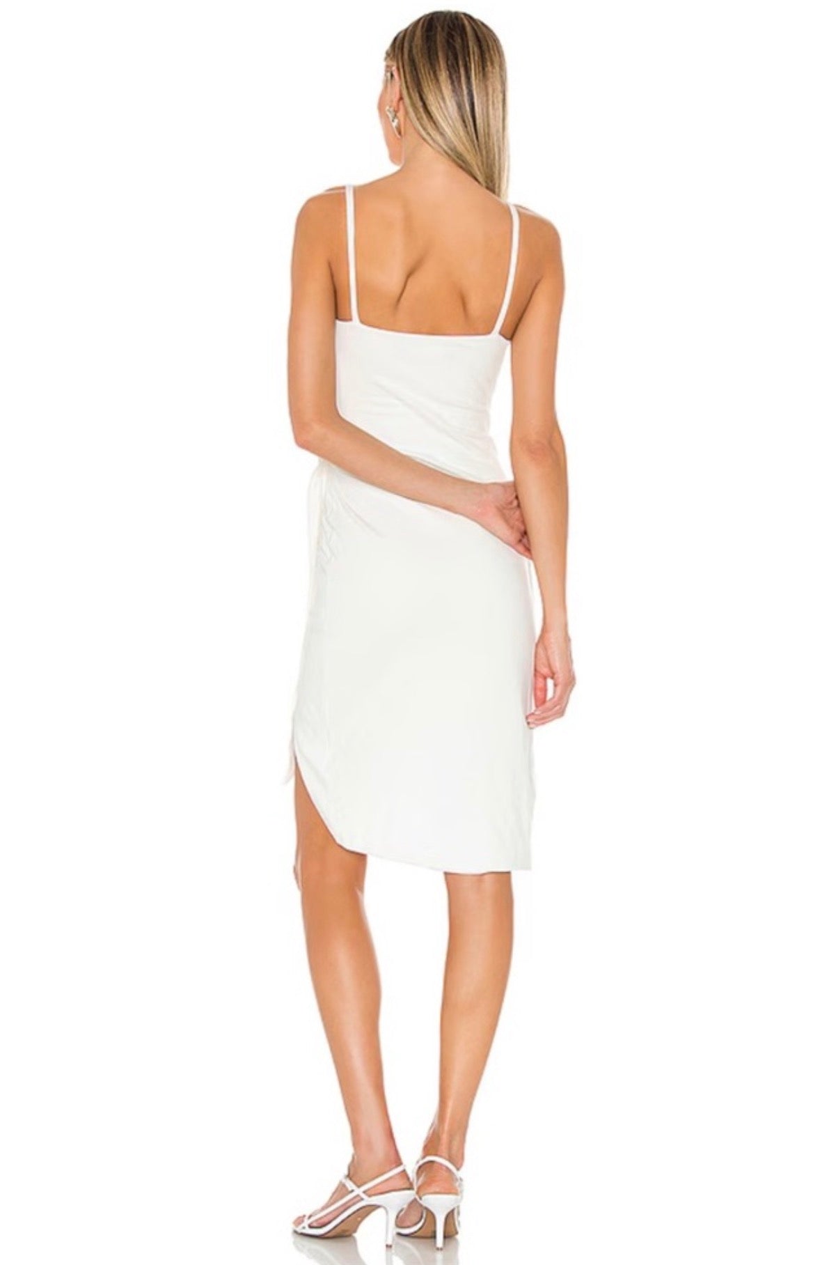 Lovers and Friends Arlo Midi Dress in White Sz Small