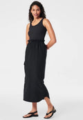 Spanx Casual Fridays Cargo Maxi Dress in Black Sz XS $168