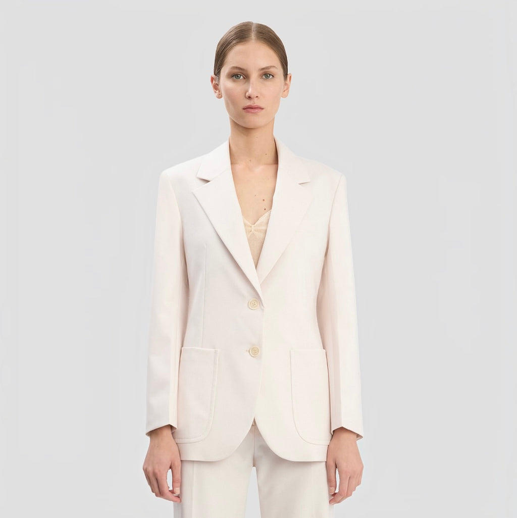 VICTORIA BECKHAM Katherine Jacket Bone UK 10 US 6