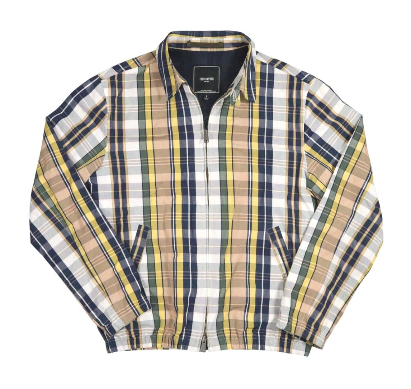 Todd Snyder Madras Club Jacket Sz Small $298