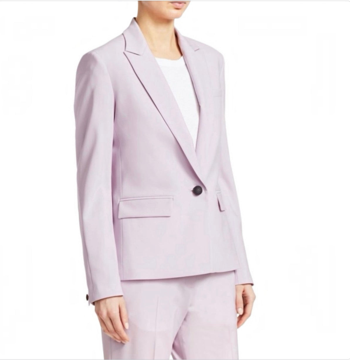 RAG & BONE Cairo Single-Breasted Blazer in Lilac Sz 6