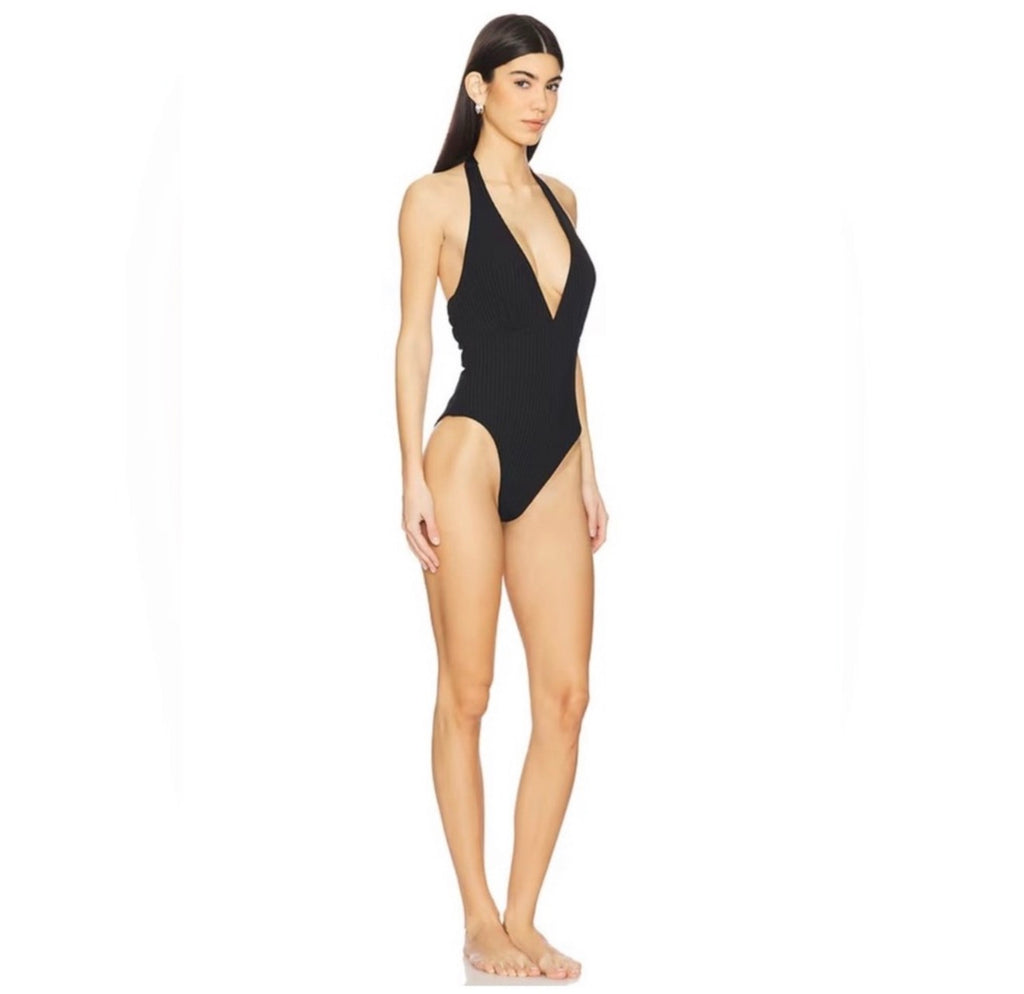 L*Space Coast To Coast One Piece in Black Size Small $183