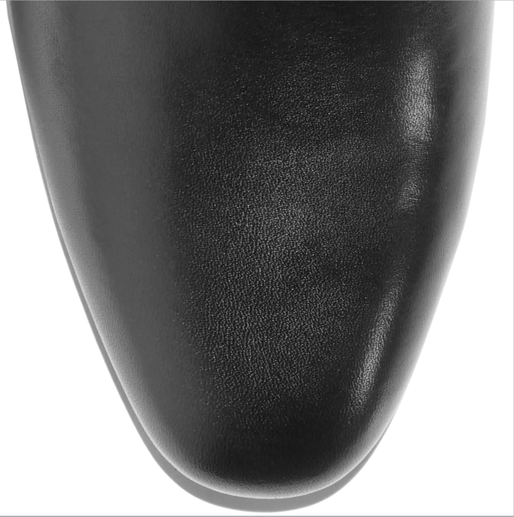 Cole Haan Serenna Tall Boot Black Leather Women’s Knee High Riding Boot Sz 10