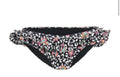 NWT Caroline Constas Lotus Bikini Bottom Black Leopard Paisley  $210