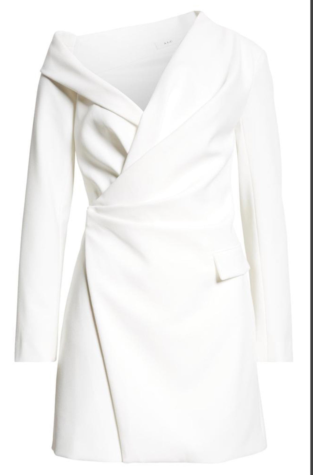 A.L.C.
Women's Skyla One-Shoulder Long Sleeve Dress in Daikon Sz 2 $495