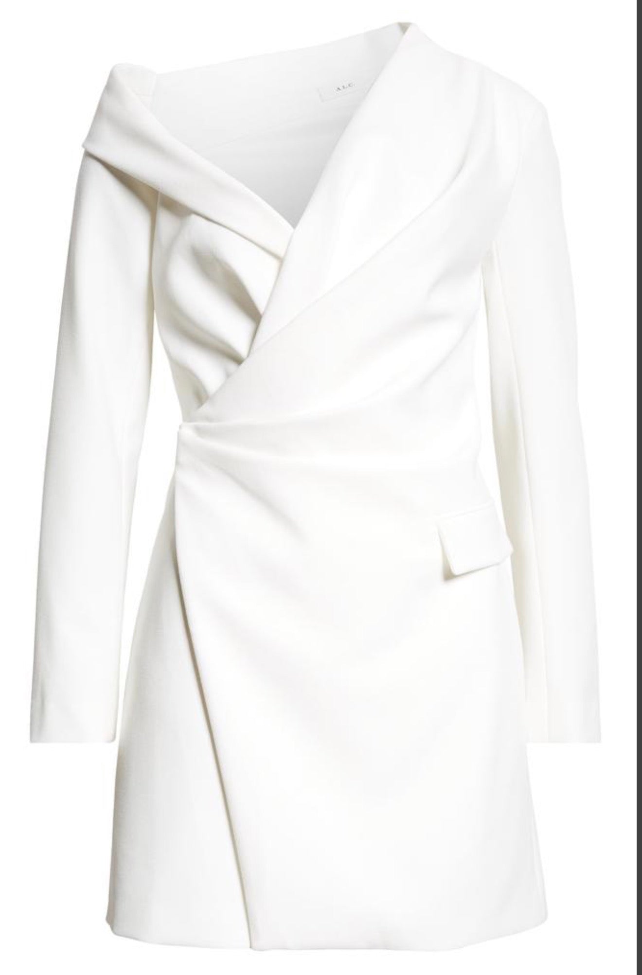 A.L.C.
Women's Skyla One-Shoulder Long Sleeve Dress in Daikon Sz 2 $495