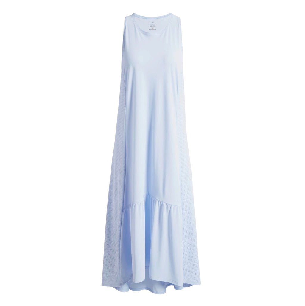 Sweaty Betty Ace Racerback High-Low Midi Dress Blue Size Small