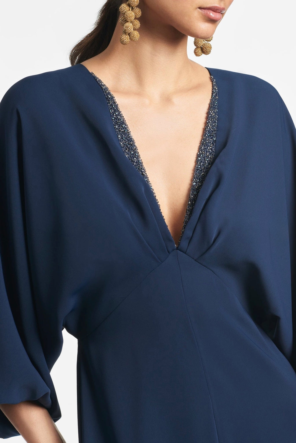 Sachin & Babi Gabby Gown in Navy Sz 4 $725
