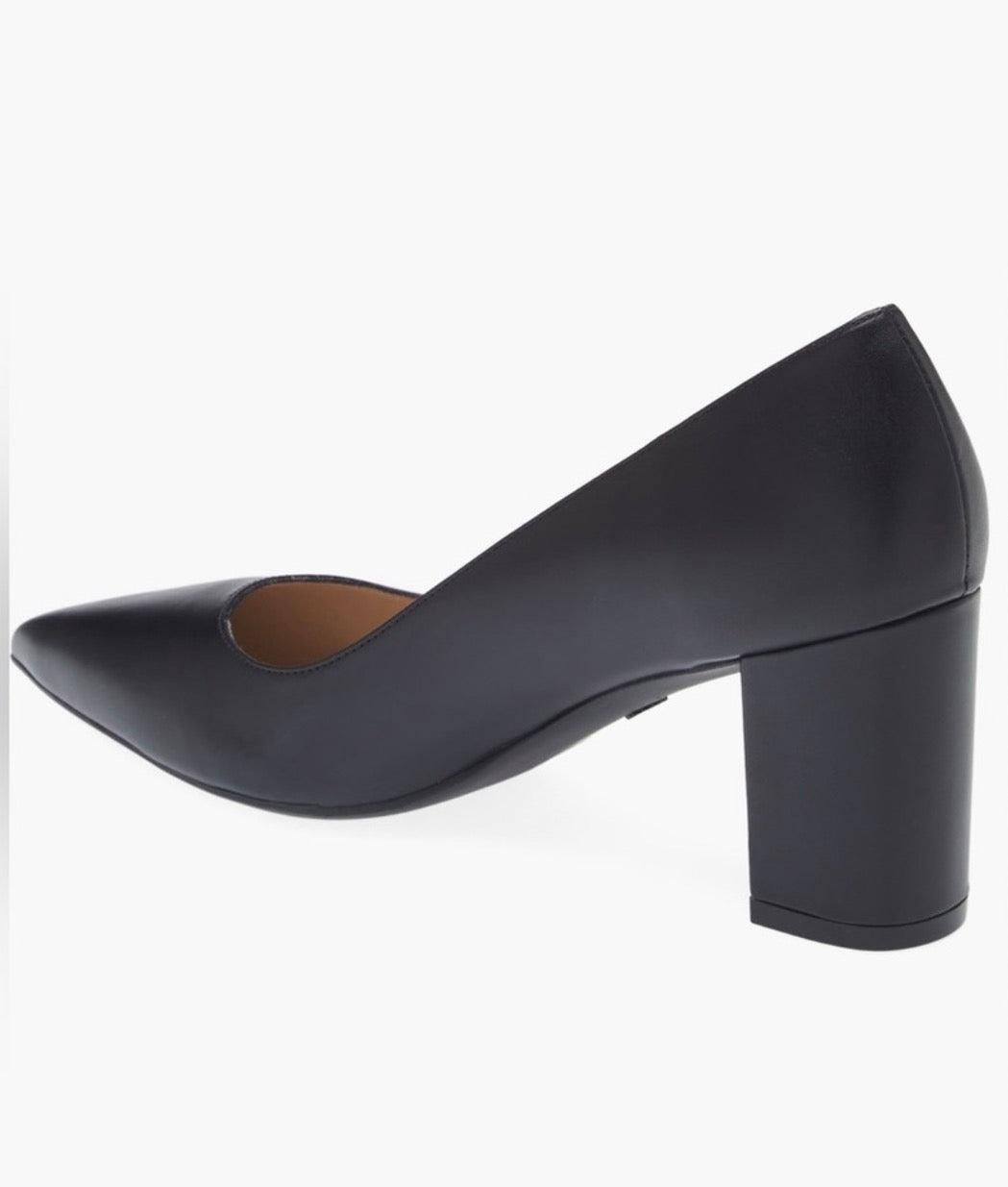 Stuart Weitzman Linsi 75 Block
Pump Heels Black Sz 7 $495