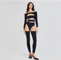 SER.O.YA Andromeda Cut out
Catsuit Black Sz Large $348