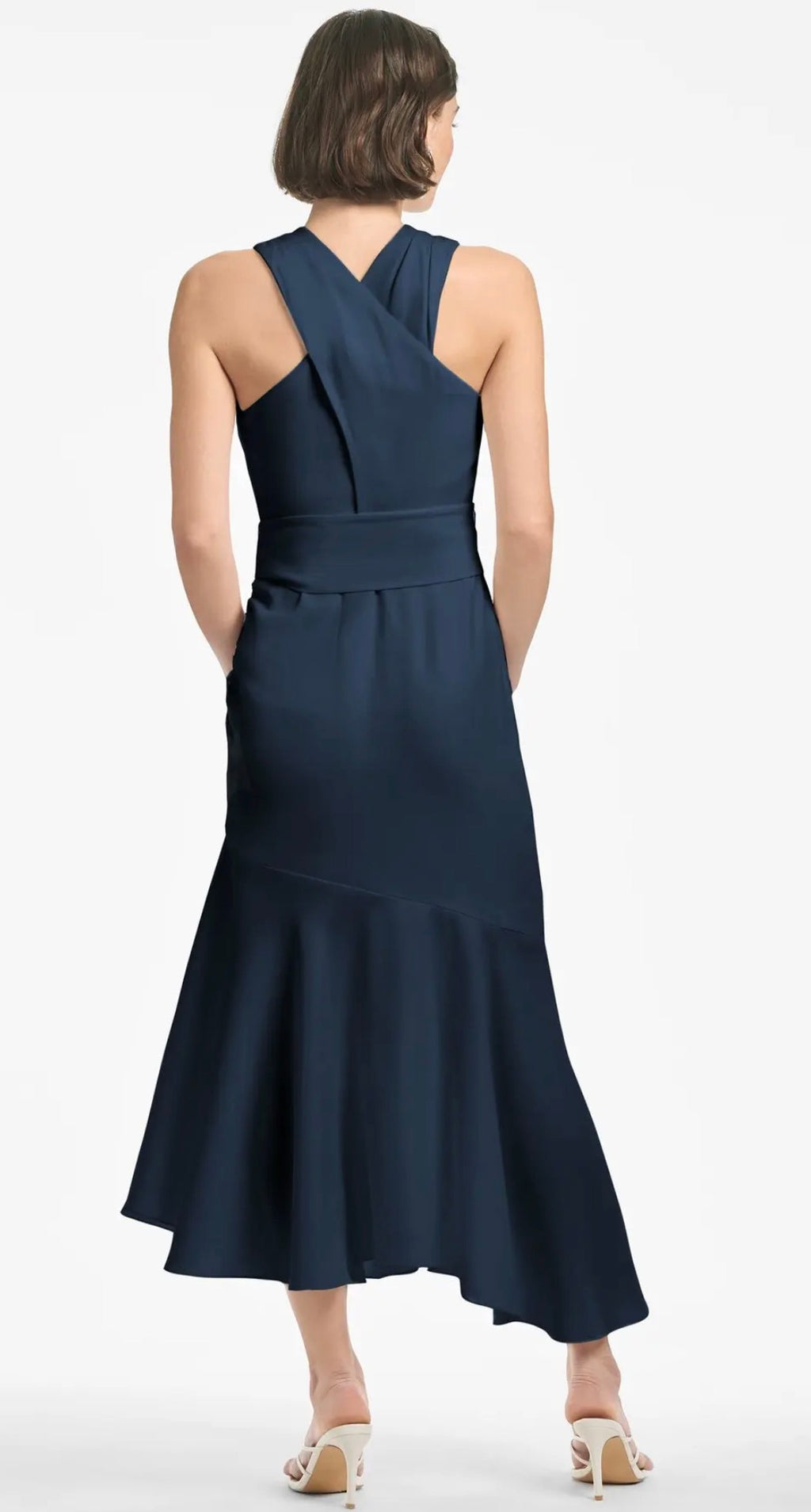 SACHIN & BABI
Naomi Halter Midi Dress Midnight Sz 6 $495