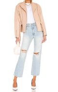 SLVRLAKE London High Rise Straight Ankle Jeans Heartbreak Hotel 27 NWT $349