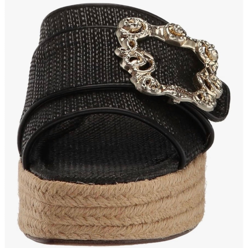 Sam Edelman Celia Black
Raffia Platform Sandals sz 10 $140