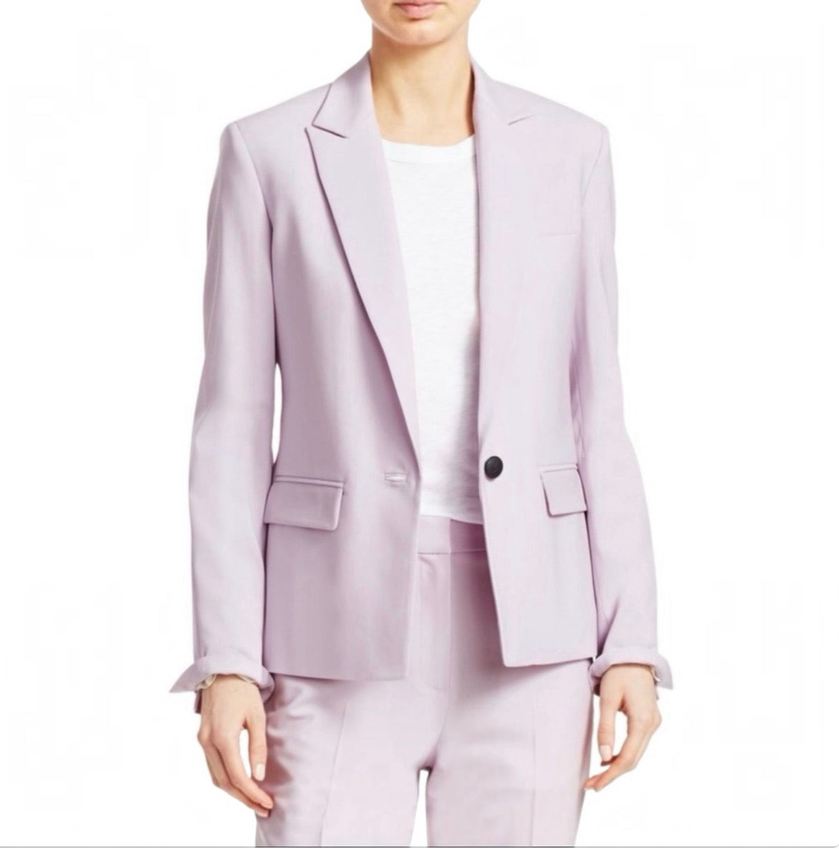 RAG & BONE Cairo Single-Breasted Blazer in Lilac Sz 6
