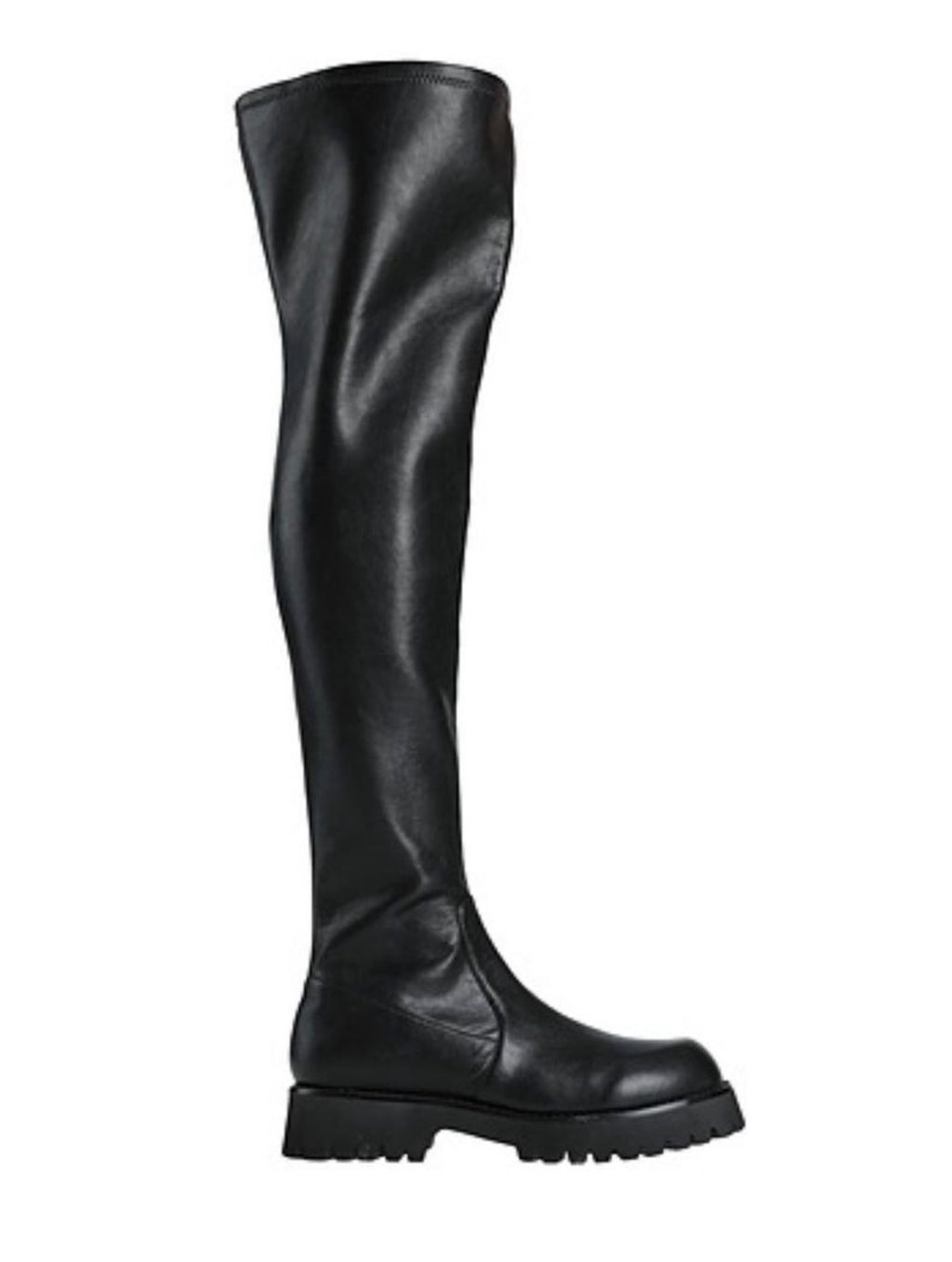 Jeffrey Campbell
Tall Thigh High Boots - Besos Lug Sole Black Sz 9.5 $225