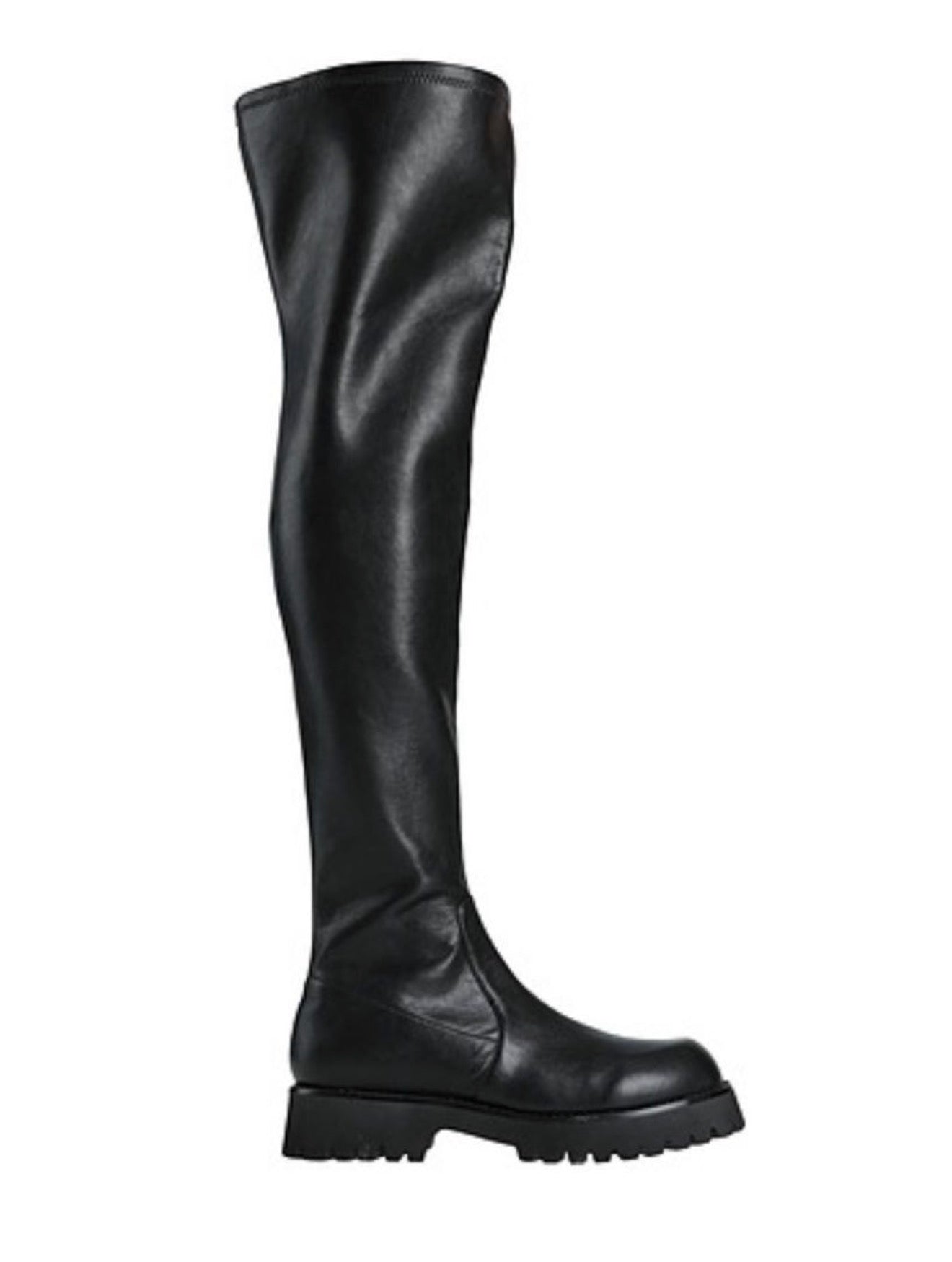 Jeffrey Campbell
Tall Thigh High Boots - Besos Lug Sole Black Sz 9.5 $225