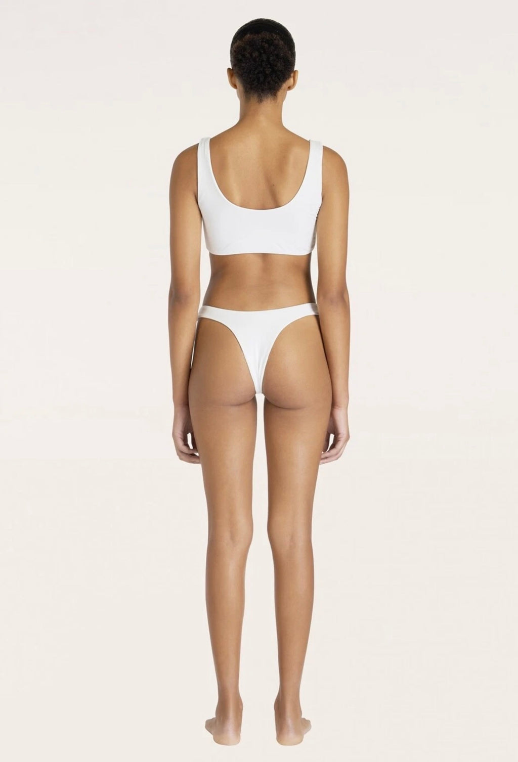 Aexae Magnum Cheeky Bikini Set White Size Small $200