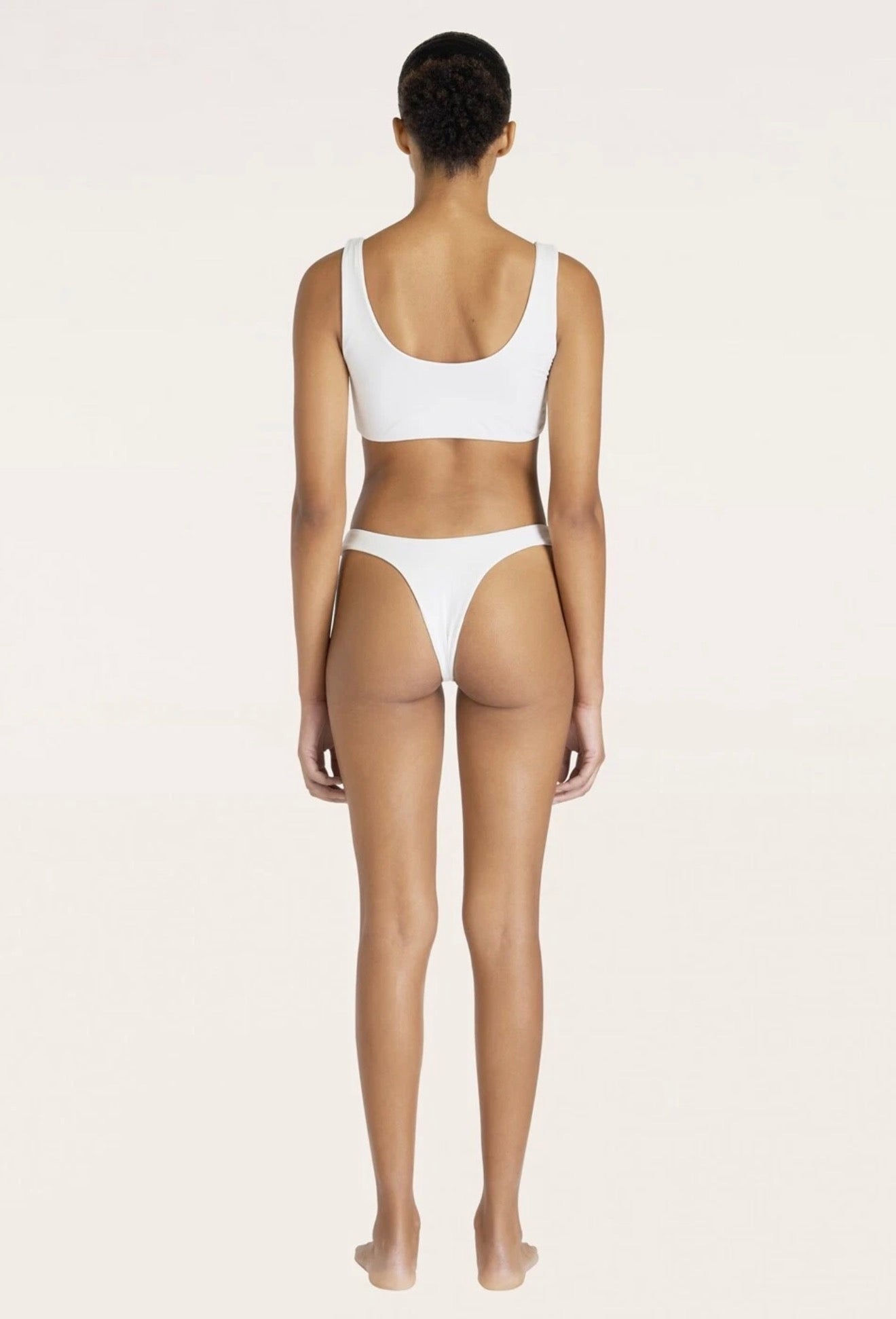 Aexae Magnum Cheeky Bikini Set White Size Small $200