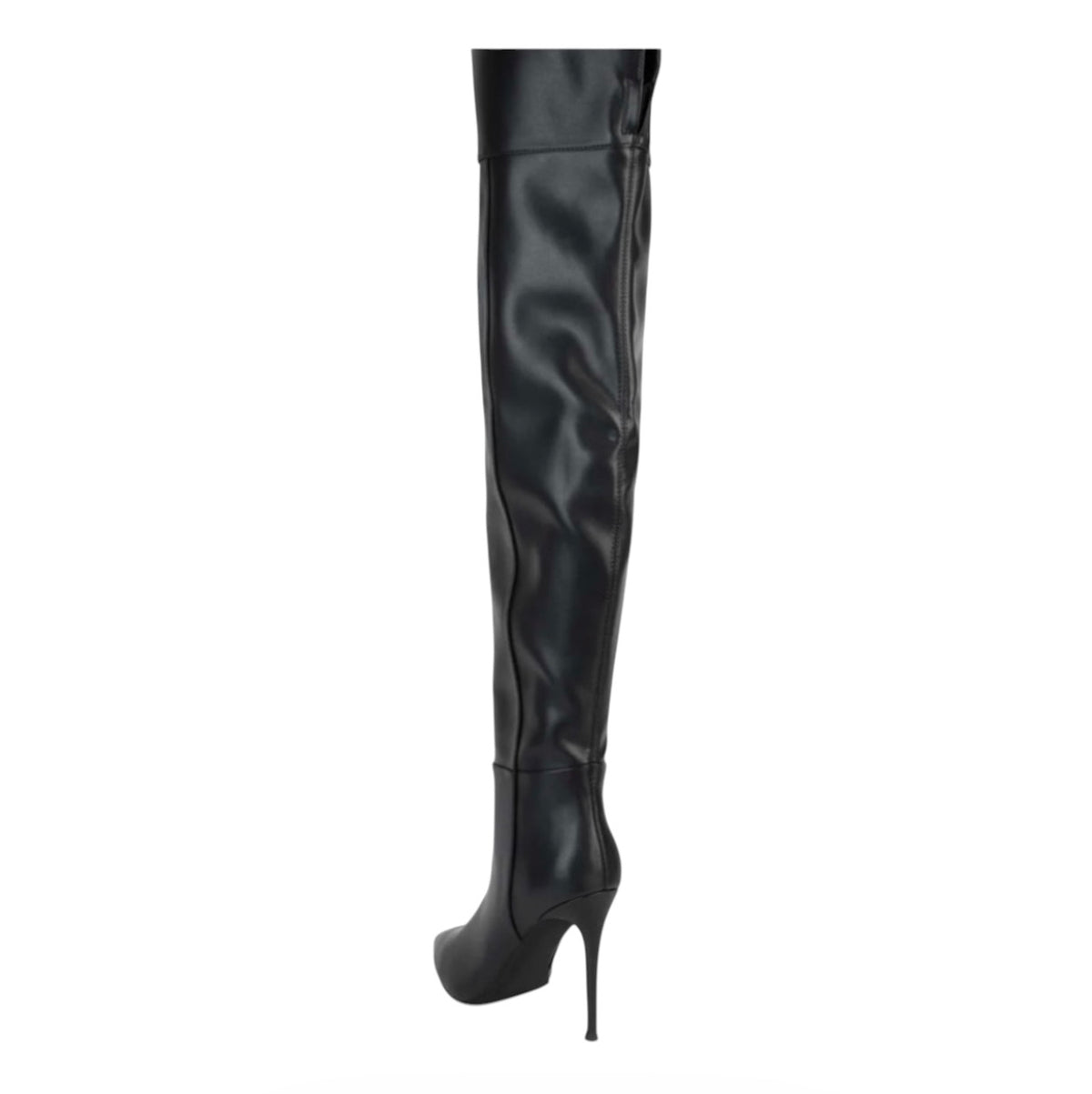 Jeffrey Campbell Pillar Over the Knee Black Stiletto Boot Sz 5.5