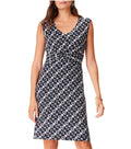 Nic + Zoe Midnight Shibori Dress Sz Small $188