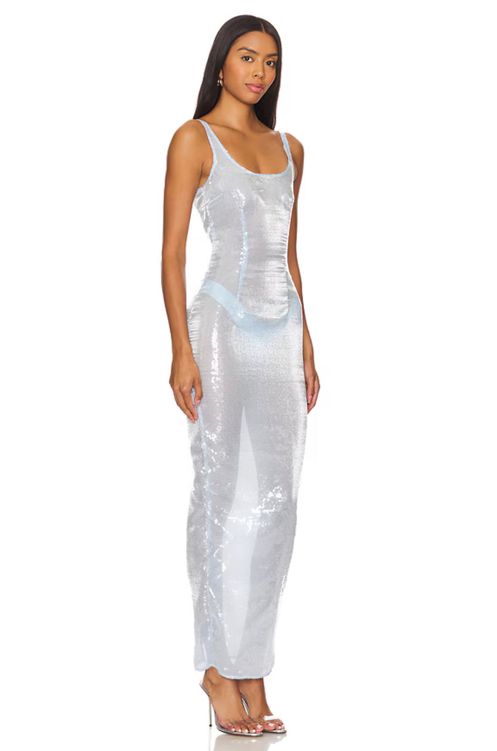 MISCREANTS × REVOLVE Kaia Dress in Baby Blue UK 6 US 2 $895