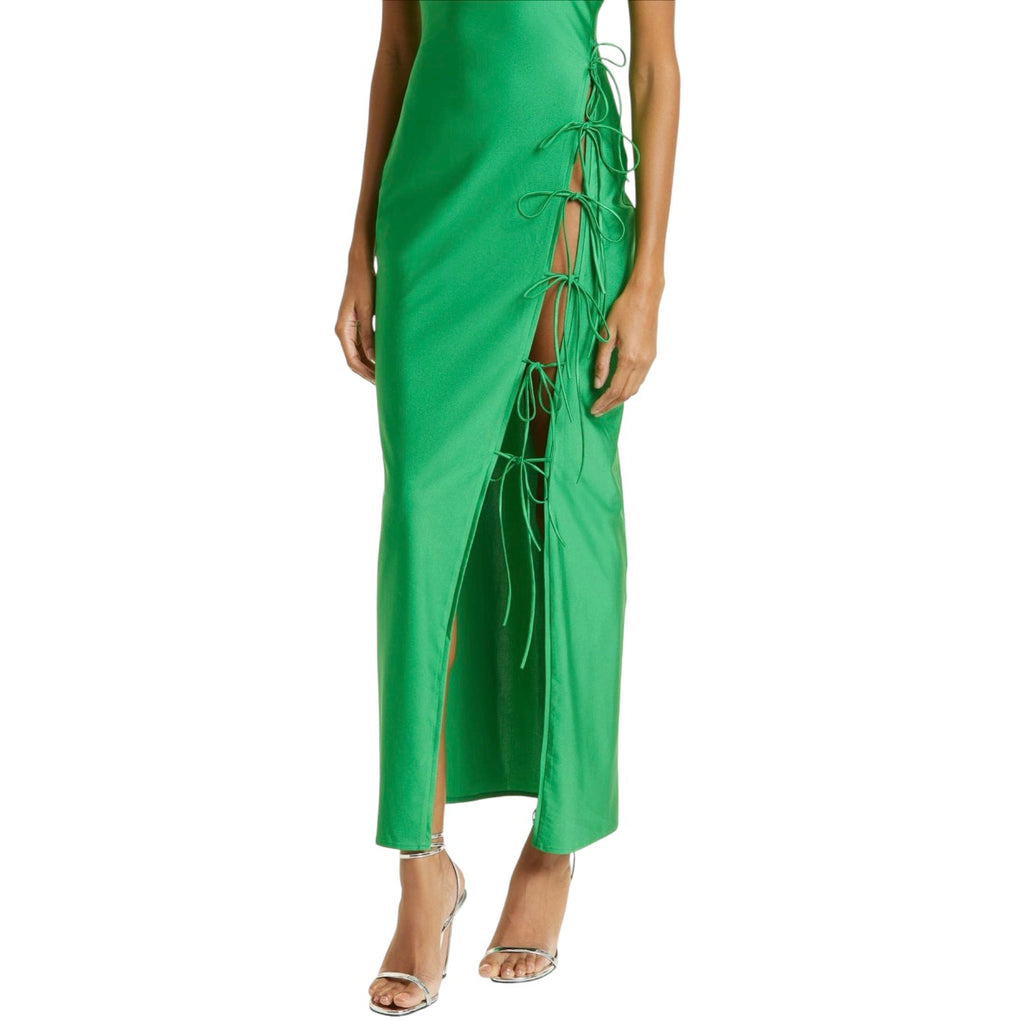Mother of All Nela Green Maxi Dress