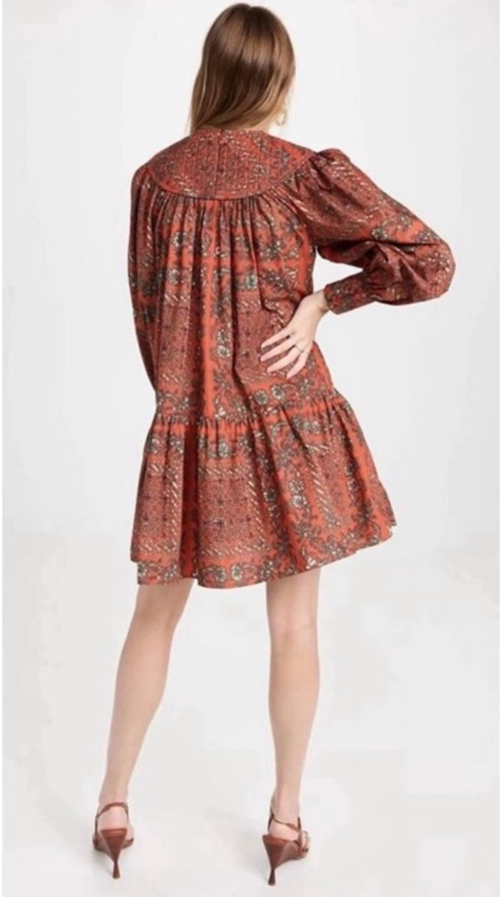 ULLA JOHNSON Ria Mini Dress
In Clementine Sz 6