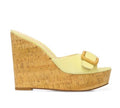Veronica Beard Donata Suede Cork Wedge Sandals – Vanilla Cream – Sz 8 – $325
