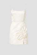 Delfi Collective Teresa Dress in White Sz Medium $449