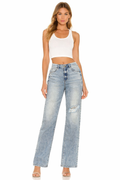 SER.O.YA High Rise Straight Leg Jeans Size 26 $275