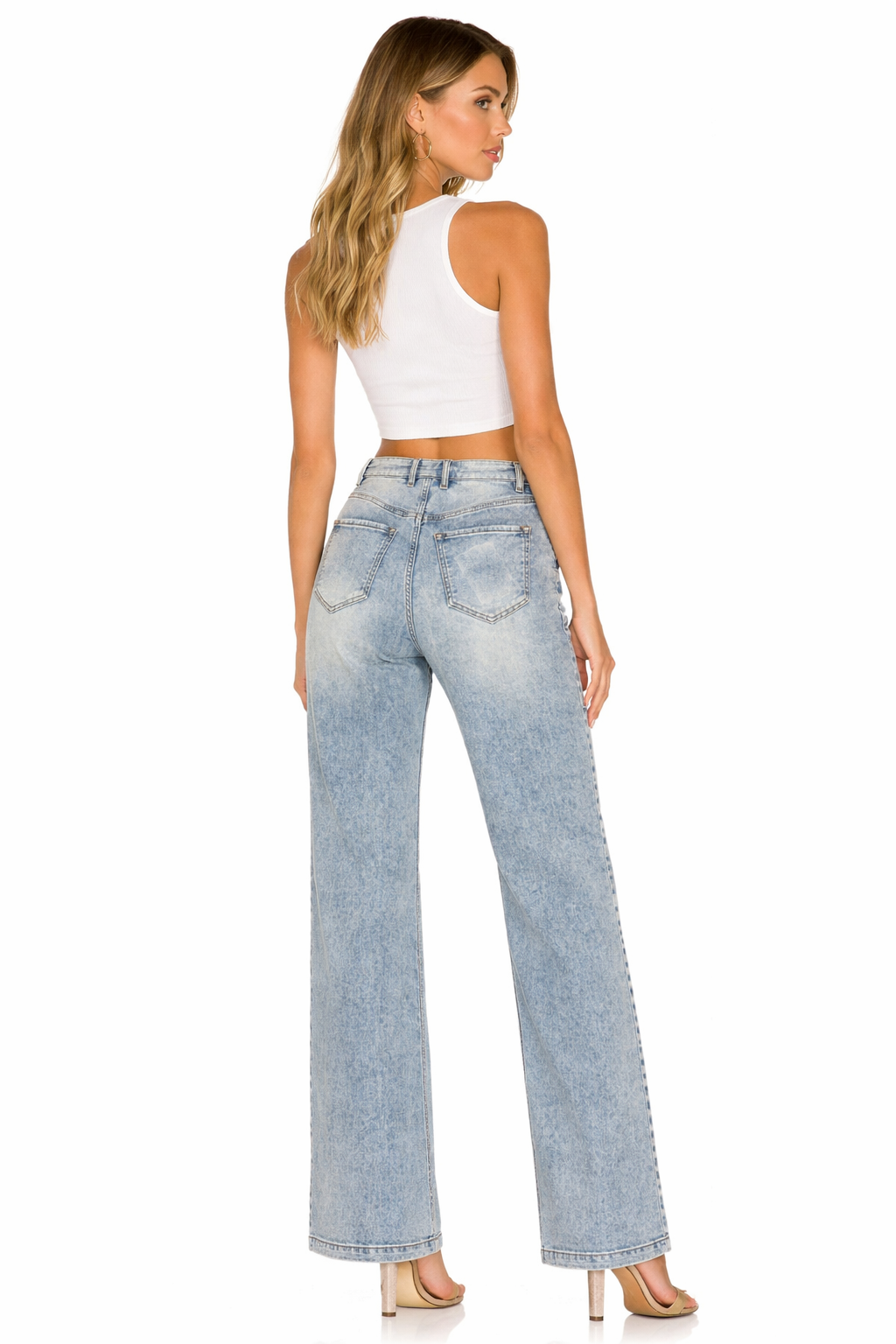 SER.O.YA High Rise Straight Leg Jeans Size 26 $275