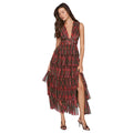 HUTCH Amora Maxi Gown Red Floral Size 2