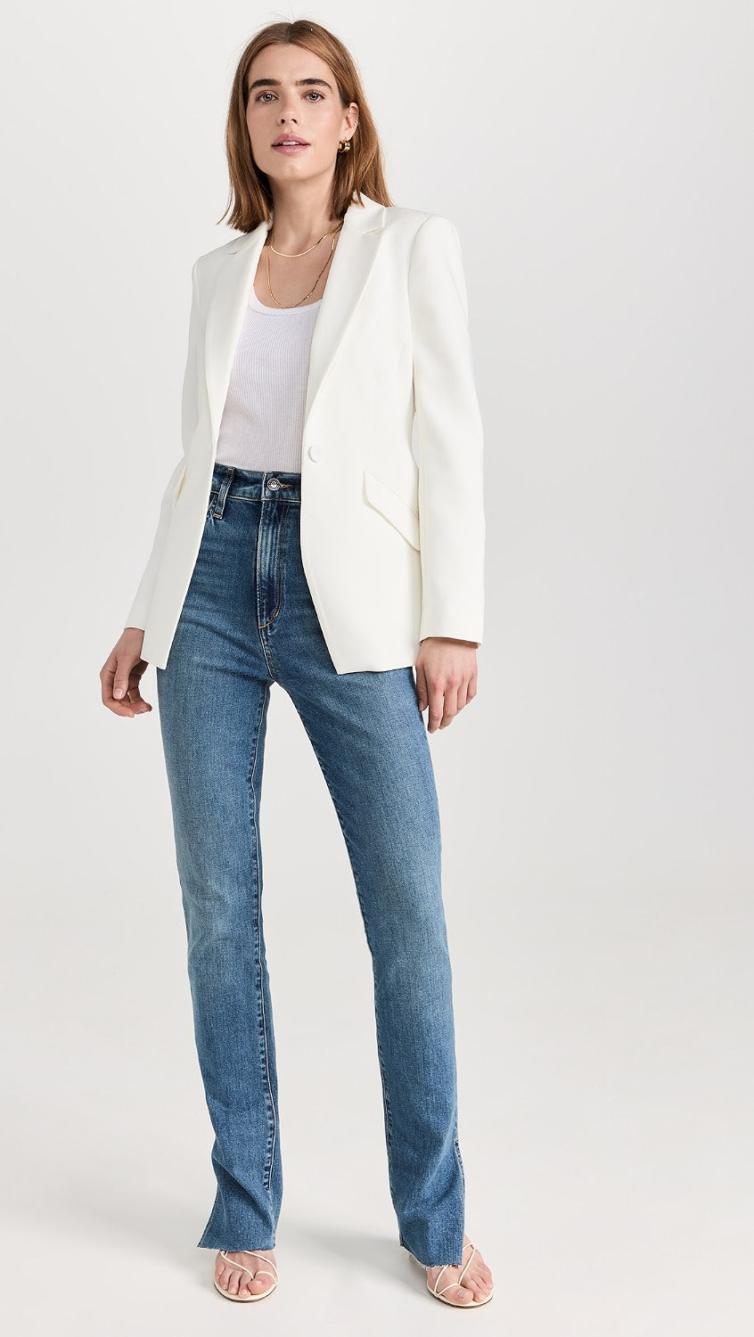 Favorite Daughter The Favorite Blazer Ivory Size XS