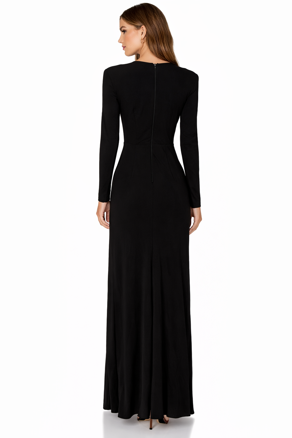 Ramy Brook Plunging Kassidy Dress in Black Size 8 $795