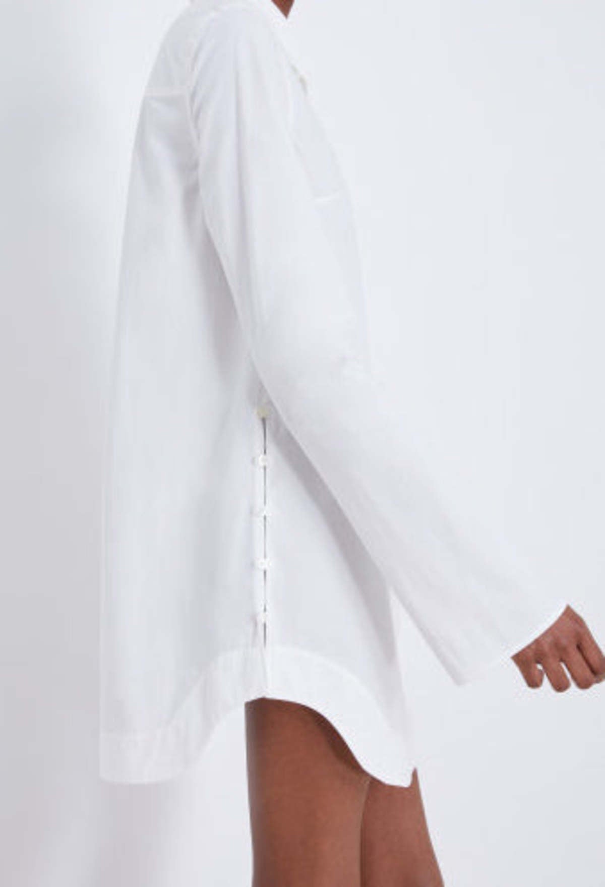 LOULOU STUDIO
EKNATH POPLIN DRESS - WHITE Sz Large $300