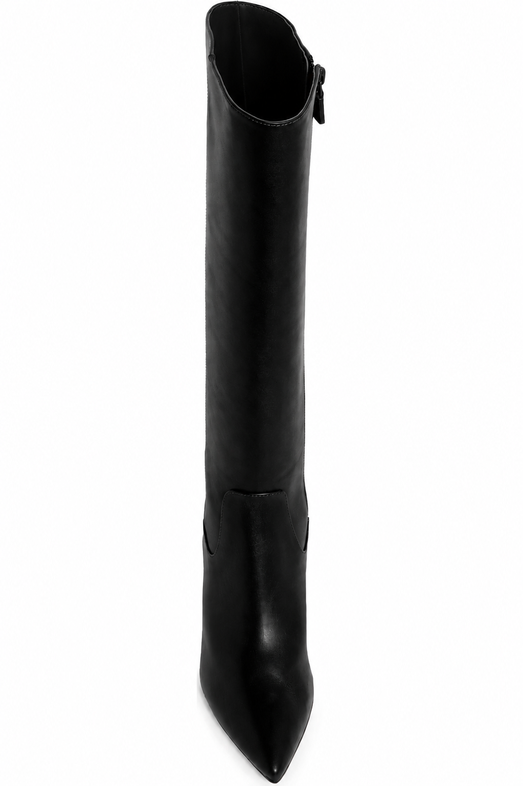Stuart Weitzman Renegade Block Heel Knee High Boots Black Leather Size 8.5