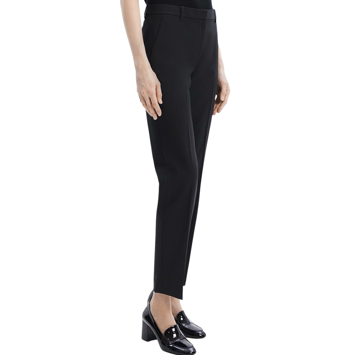 THEORY Treeca Classic Suit Pants Black Size 4