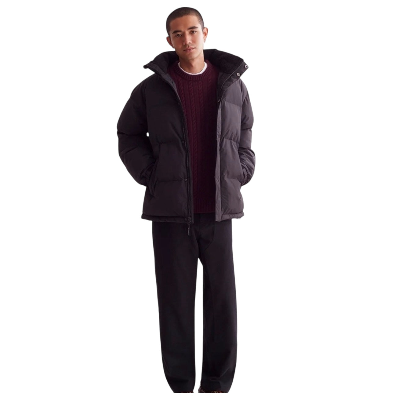 NWT Saturdays New York City Enomoto Puffer Jacket Black Sz XL $425