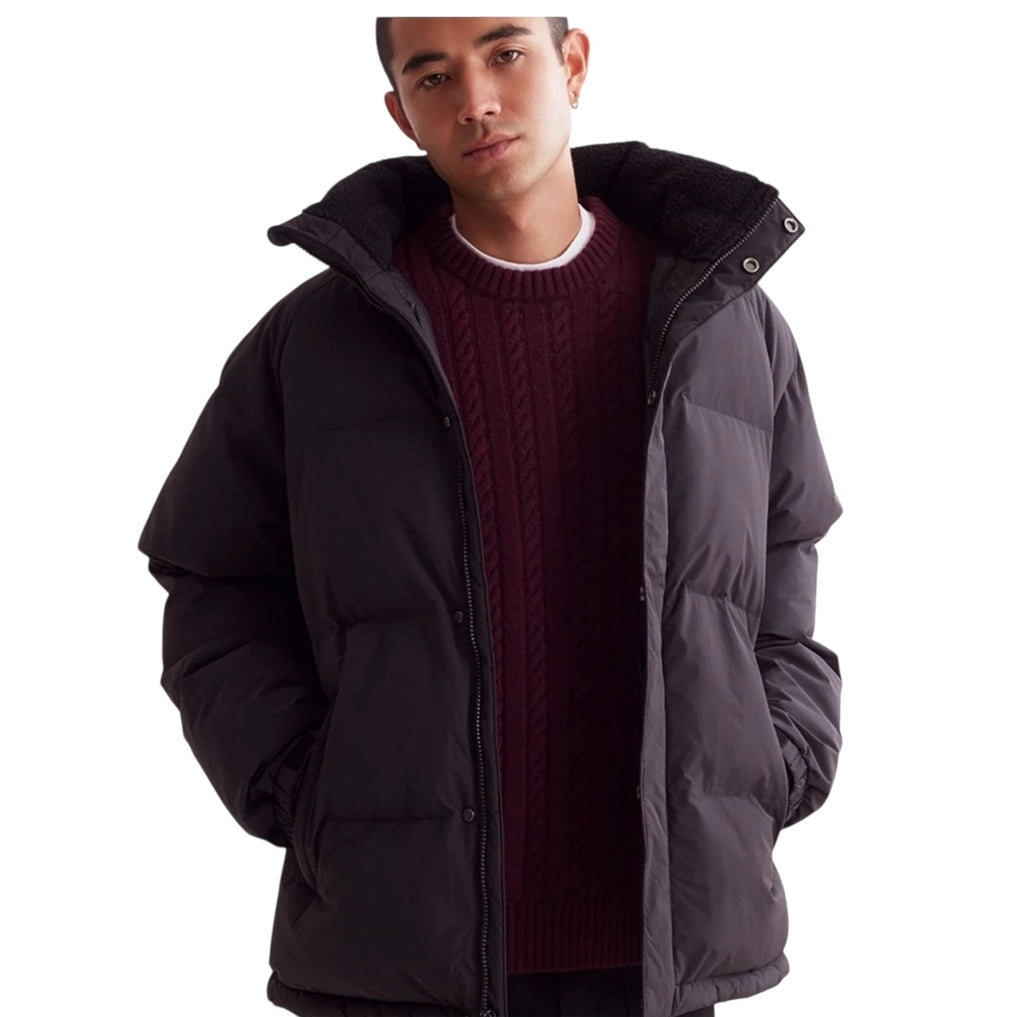 NWT Saturdays New York City Enomoto Puffer Jacket Black Sz XL $425