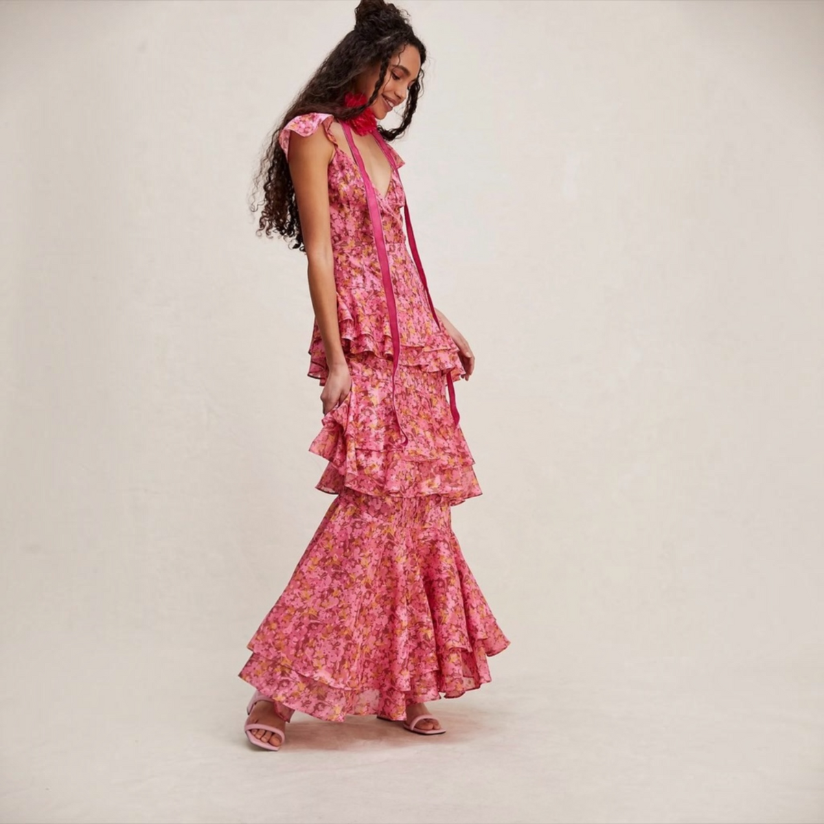 Hutch x Free People Miah Maxi Dress Sz 2