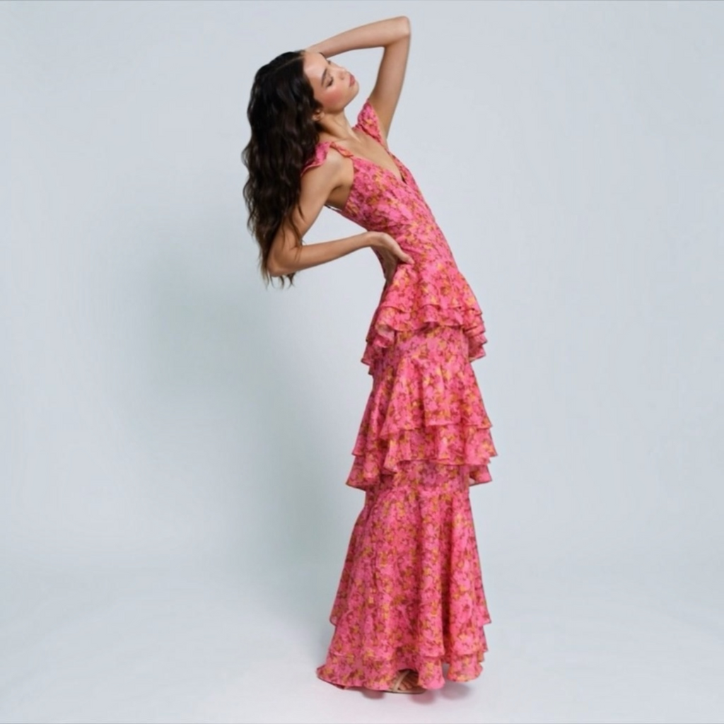 Hutch x Free People Miah Maxi Dress Sz 2