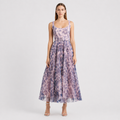 Hutch Pleated Sleeveless Fit & Flare Cocktail Dress sz 4
