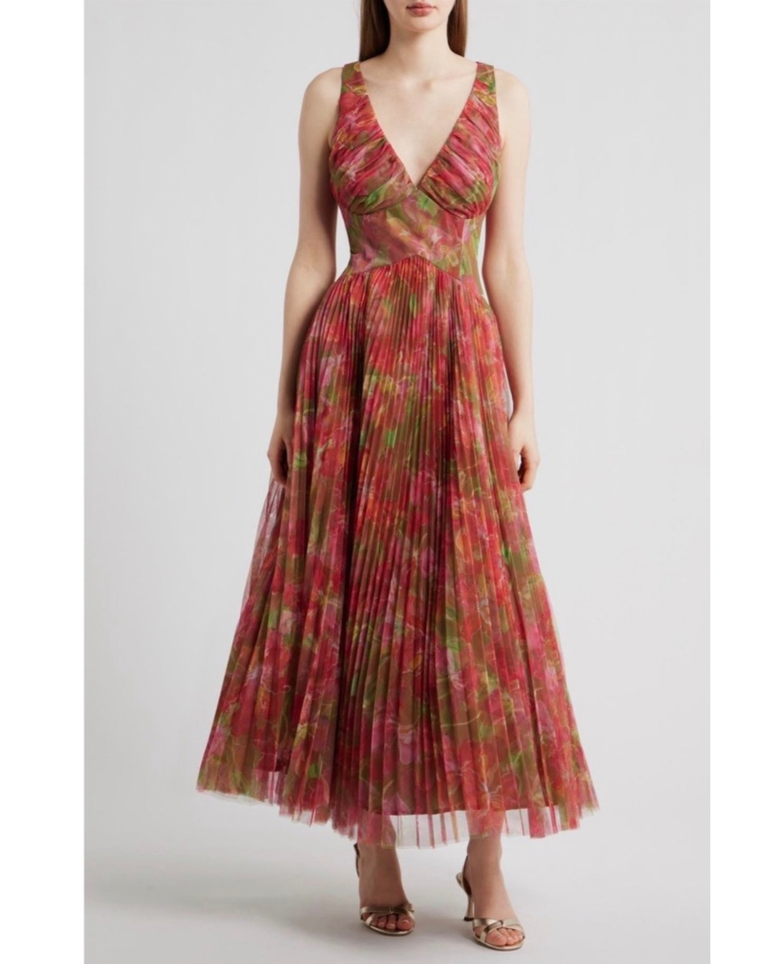 Hutch
Eliana Floral Pleated Gown Sz 4