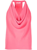 A.L.C. Dixon draped halterneck top Sz 4 $325 Coral