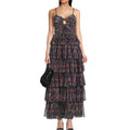 Hutch Rosey Floral Tiered Gown Sz 4