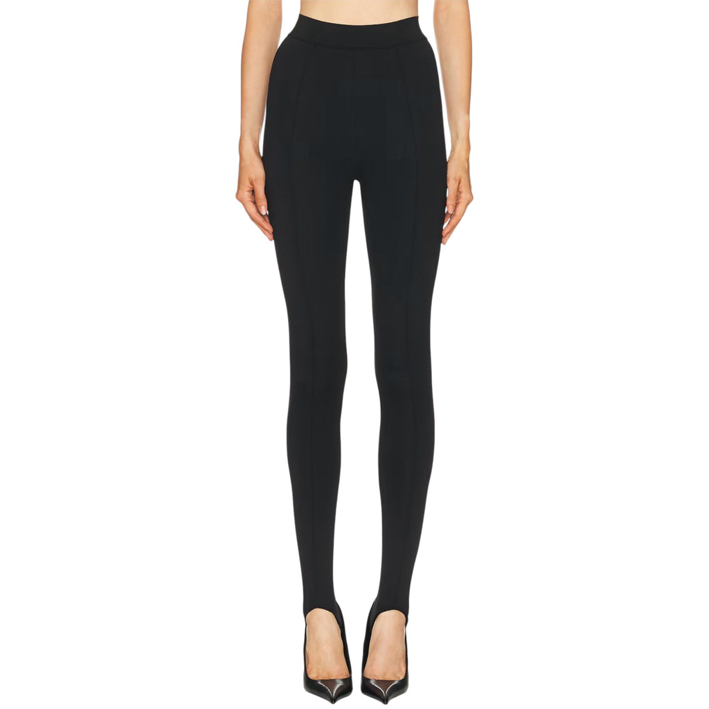 WARDROBE.NYC Opaque Stirrup Leggings Black Size Large
