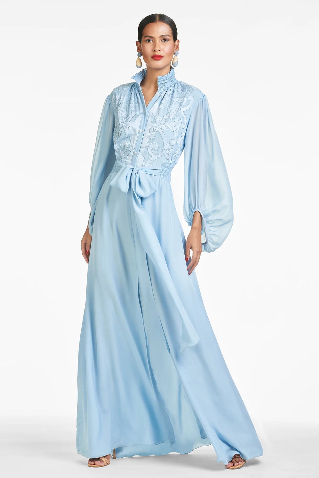 Sachin & Babi BEATRIX GOWN - CHAMBRAY BLUE $1095