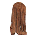 Brother Vellies Atlas Fringe Western Boots Honey Suede Size 9